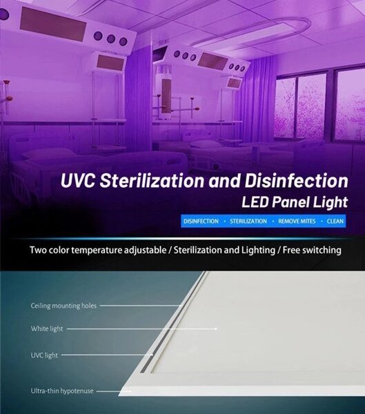 LED UVC dezinfekční panel  KTUV 