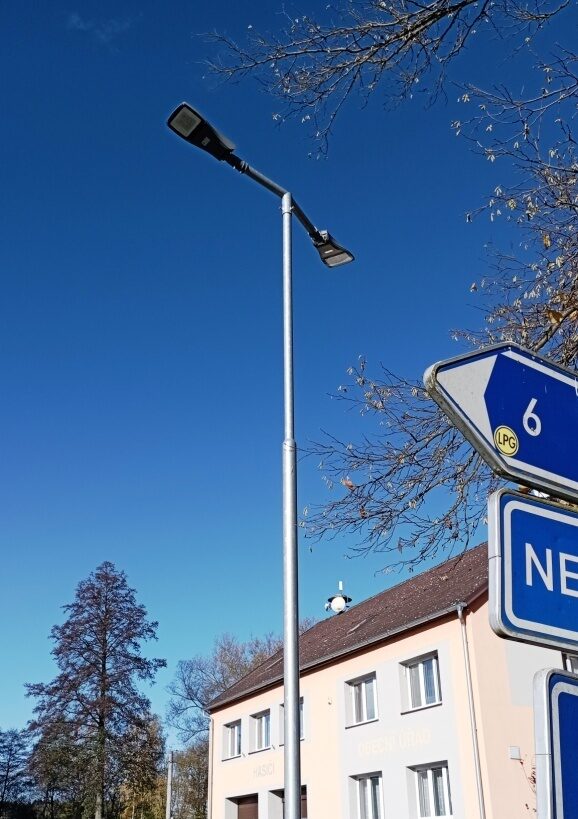 LED veřejné osvětlení Mladý Smolivec